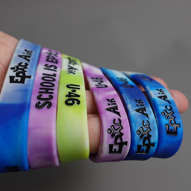 custom silicone bracelet